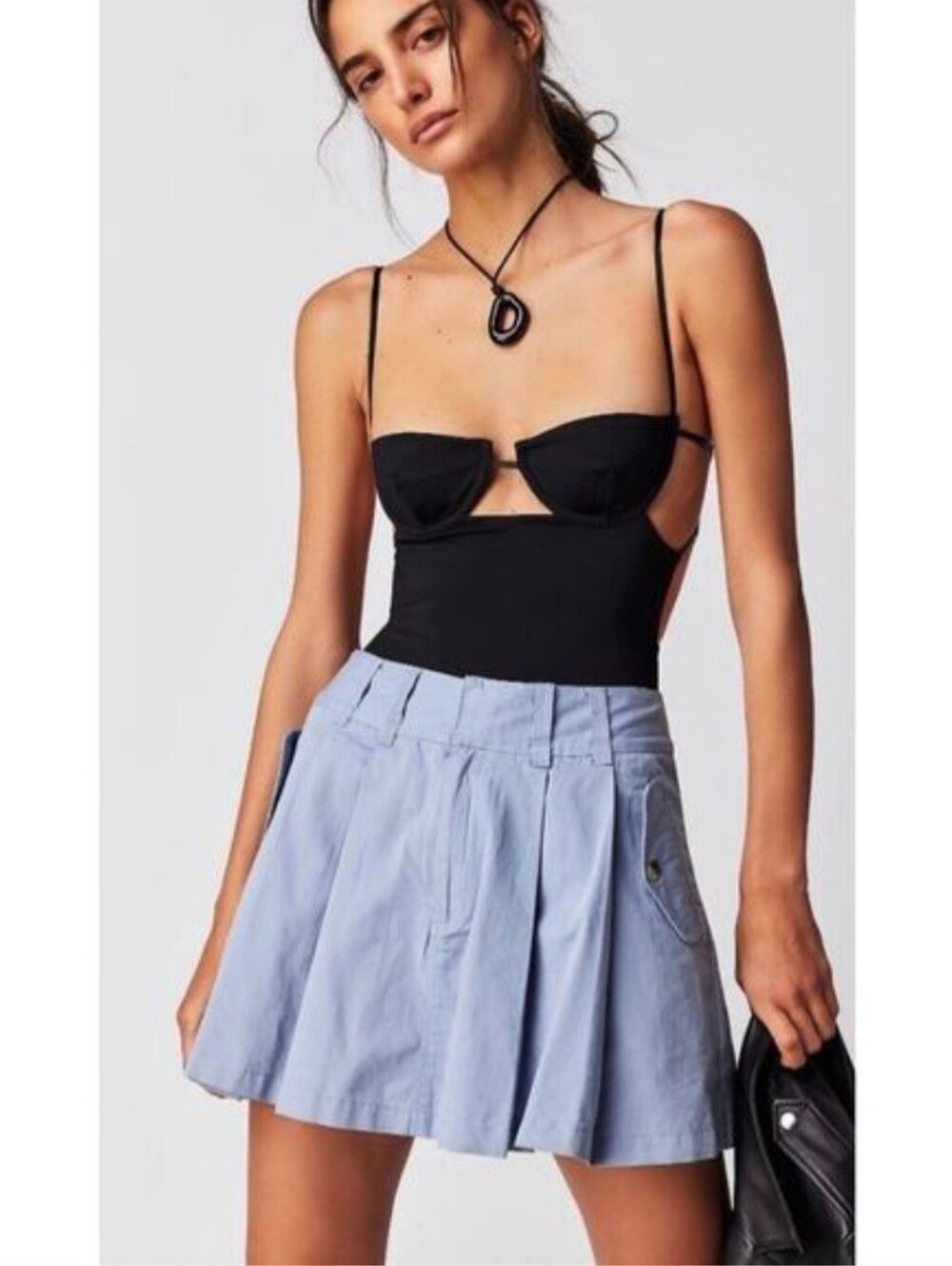 Free People Pleats to Meet You Mini Skirt